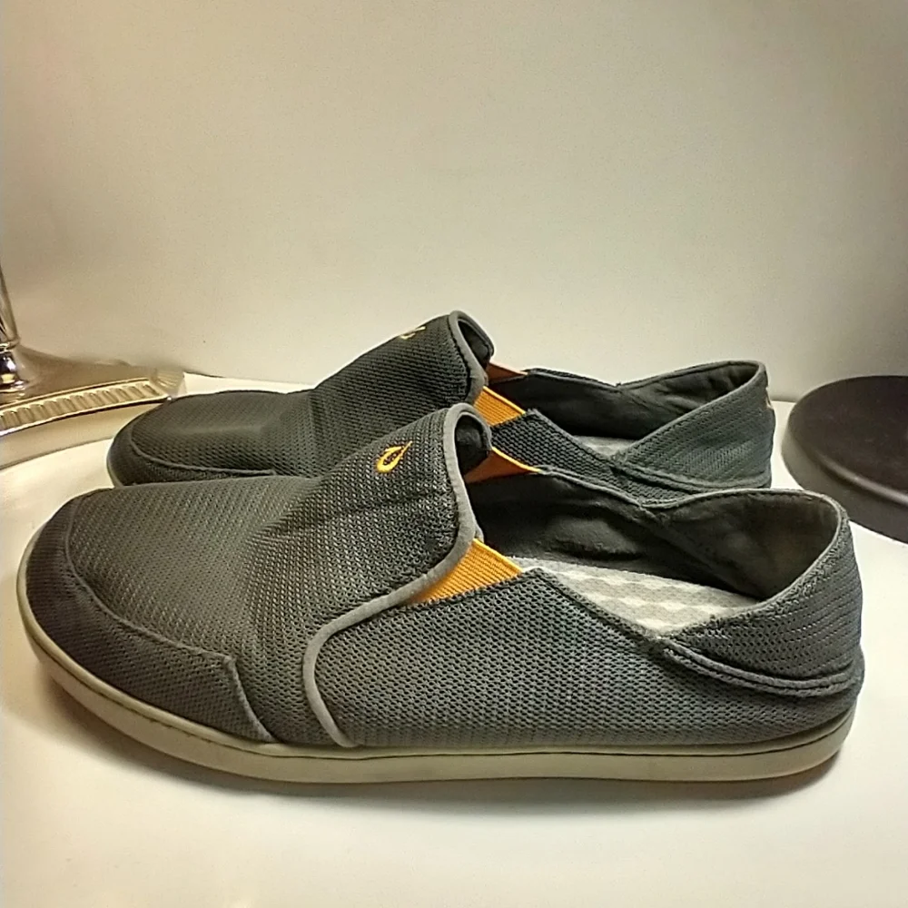 OluKai Nohea Mesh Slip On Casual Comfort Shoes Men's sz 12.